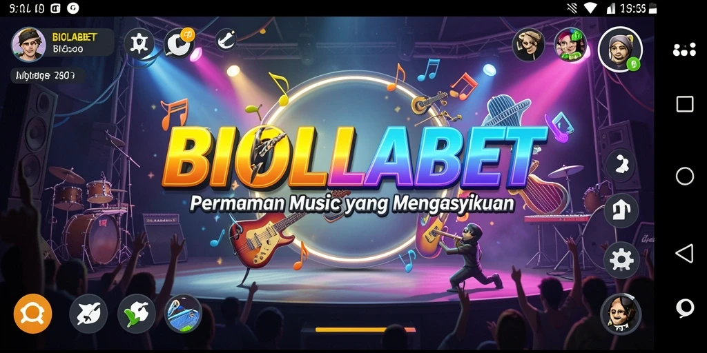 Tampilan gameplay <strong>BIOLABET</strong> yang seru dan penuh warna.