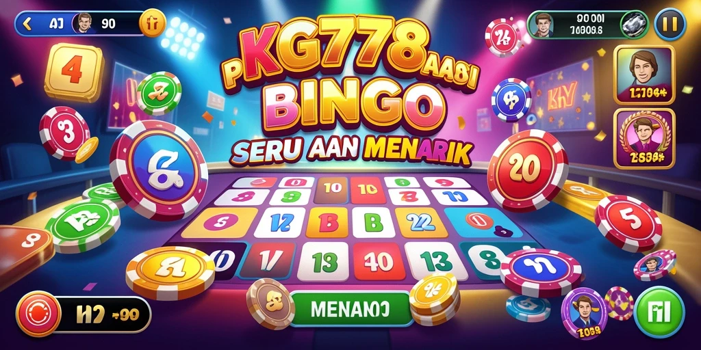 Tampilan gameplay Bingo yang epik dan mengasyikkan di KG778.
