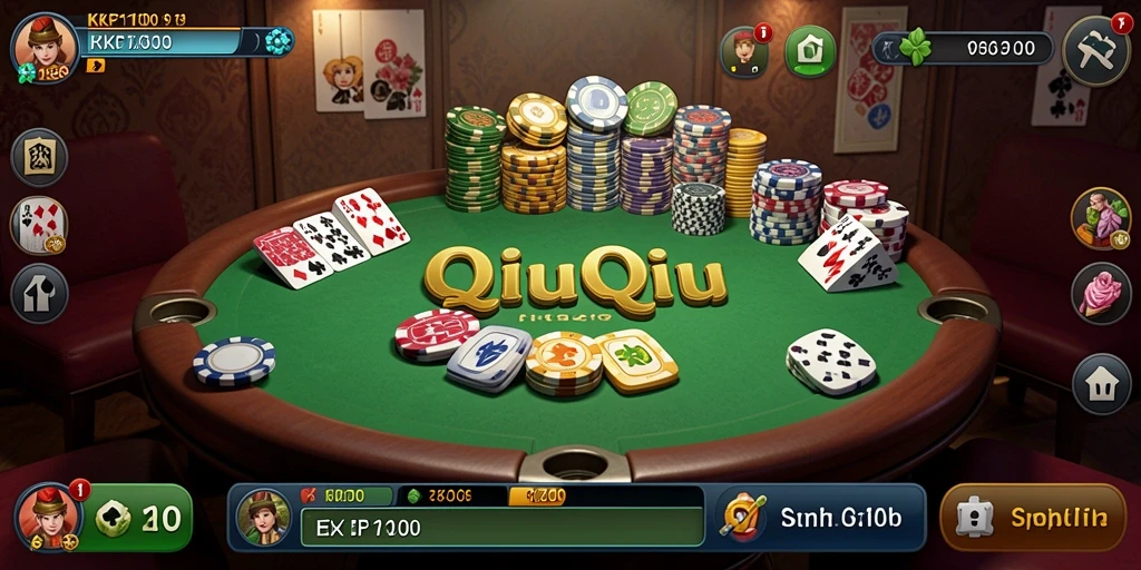 Screenshot gameplay QiuQiu yang menarik dari KPK100.