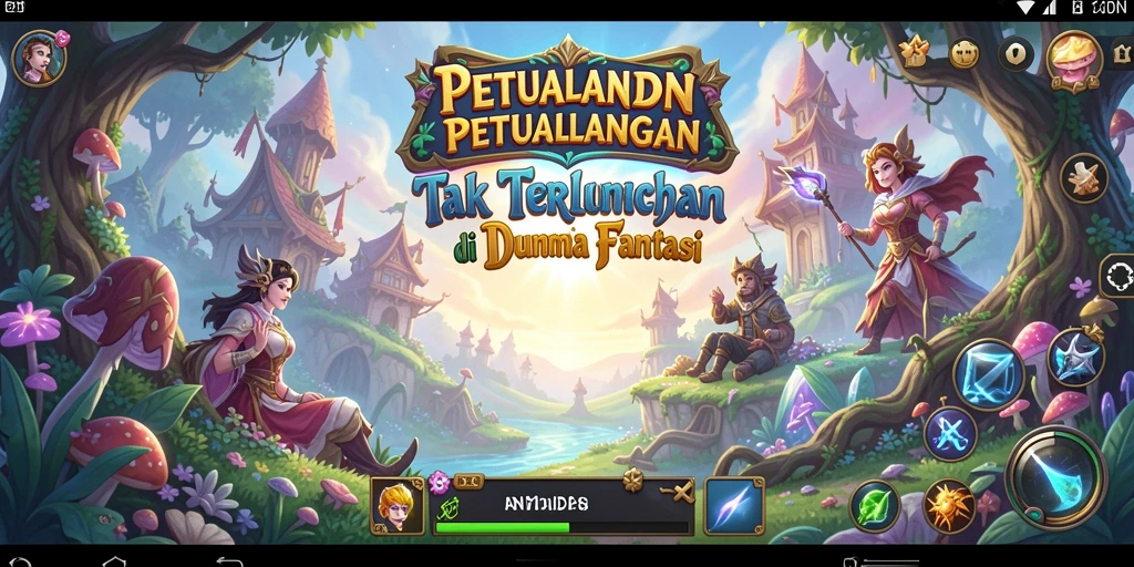 Screenshot VANTAIDN menampilkan aksi seru di dunia petualangan.